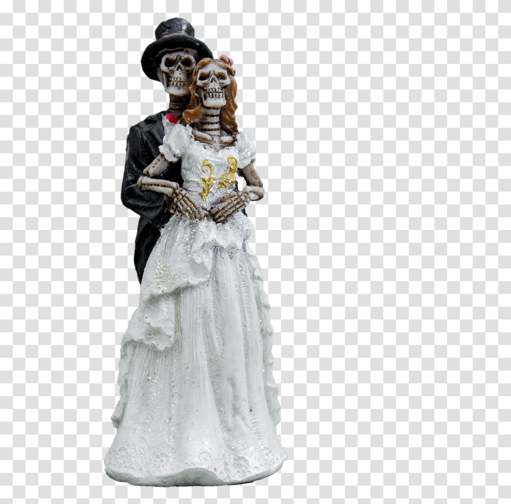 Skeleton Couple, Evening Dress, Robe, Gown Transparent Png