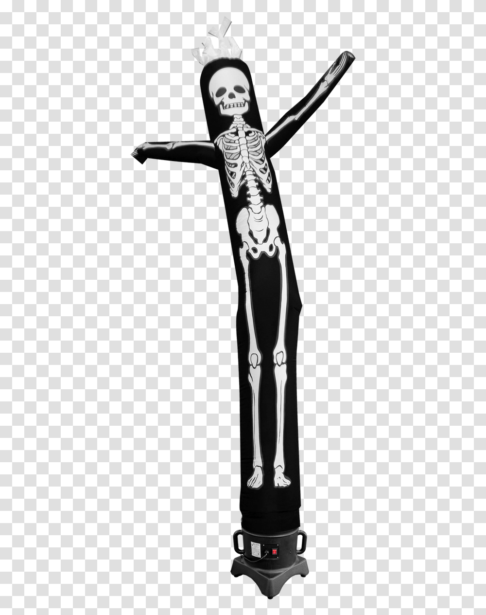 Skeleton Design 10ft Air Dancers Inflatable Tube Man Crucifix, X-Ray, Ct Scan, Medical Imaging X-Ray Film Transparent Png