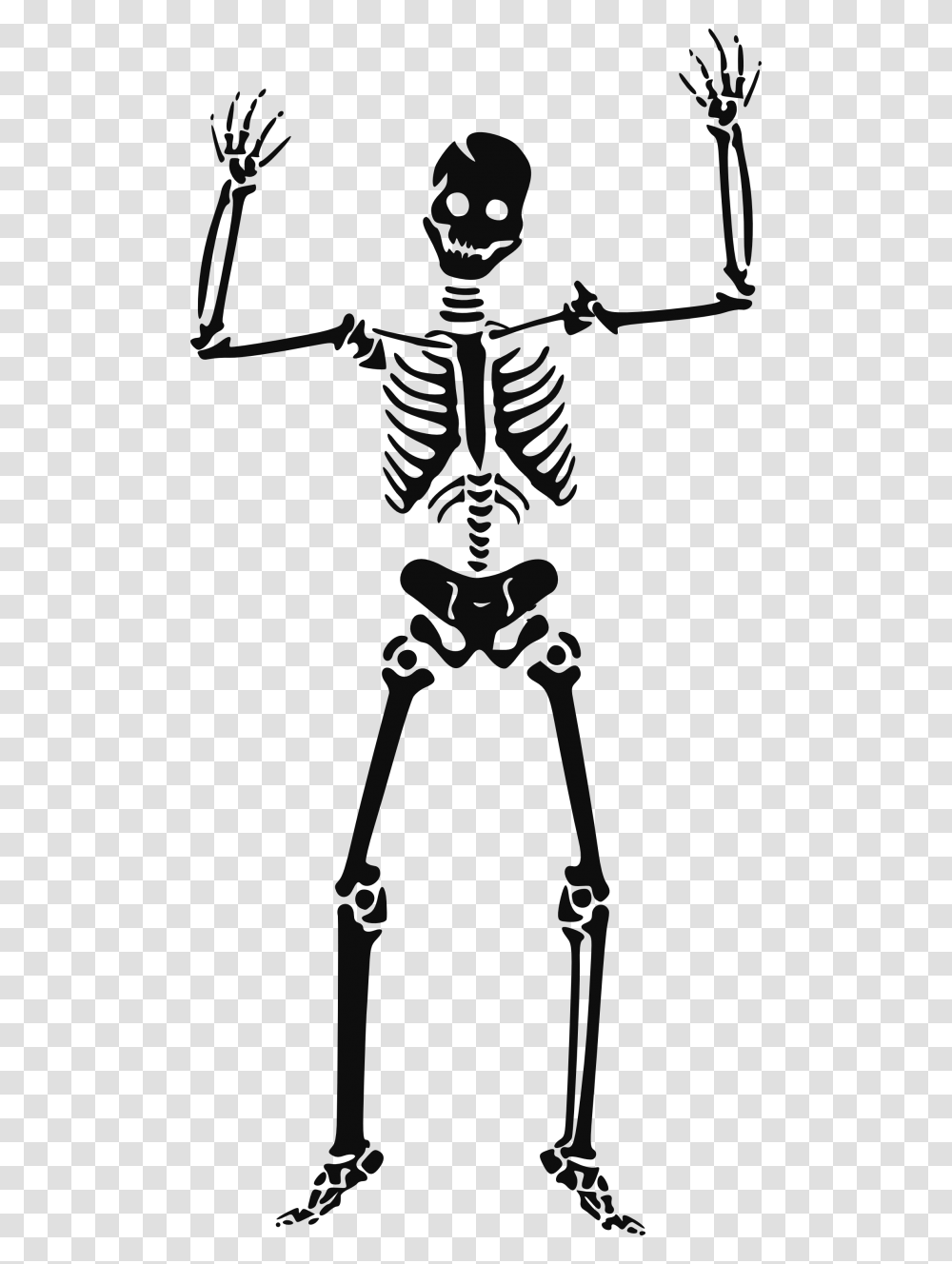 Skeleton Free Download Halloween Clipart Skeleton, Alien Transparent Png