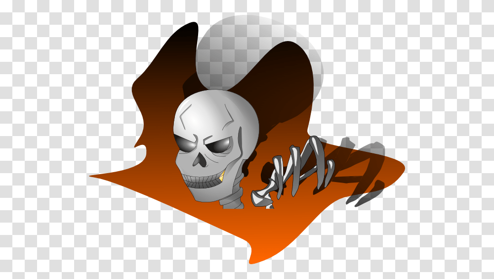 Skeleton From The Dark Skull, Helmet, Costume Transparent Png