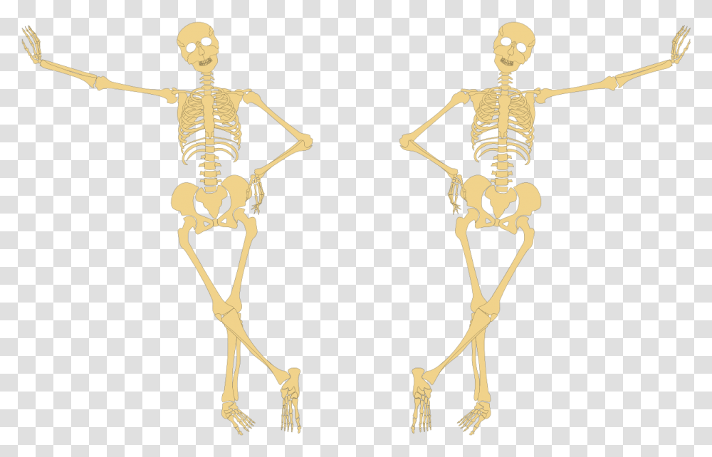 Skeleton Hand On Hip Skeleton Hands On Hips, Cross Transparent Png