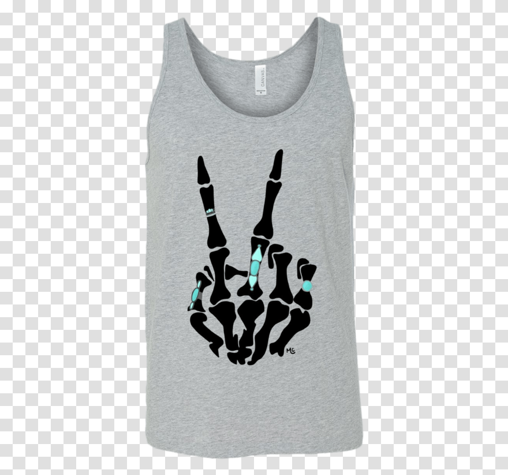 Skeleton Hand Turquoise Shirt Shirt, Stencil, Apparel Transparent Png