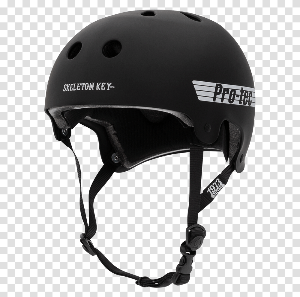 Skeleton Key Pro Tec Full Black Helmets, Apparel, Crash Helmet, Bow Transparent Png