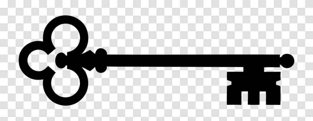 Skeleton Key Silhouette, Gray, World Of Warcraft Transparent Png