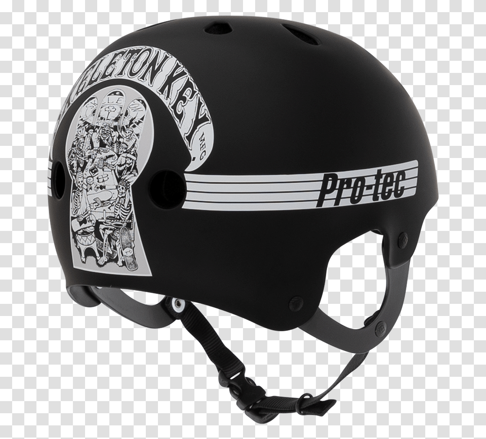 Skeleton Key Skeleton Protec Helmet, Apparel, Crash Helmet, Hardhat Transparent Png