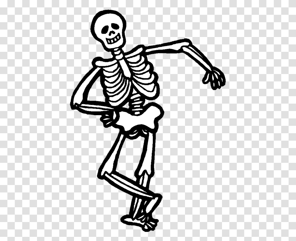 Skeleton Pictures For Halloween Skeleton Clipart, Stencil Transparent Png