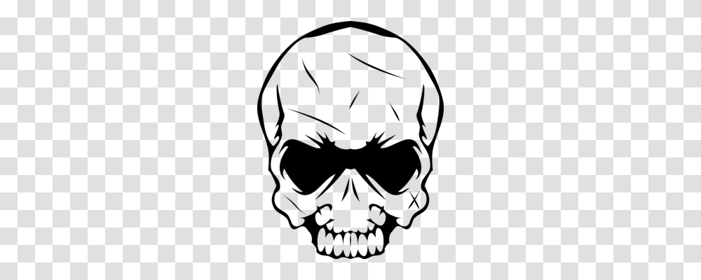 Skeleton Skull Bone Drawing Head, Gray, World Of Warcraft Transparent Png