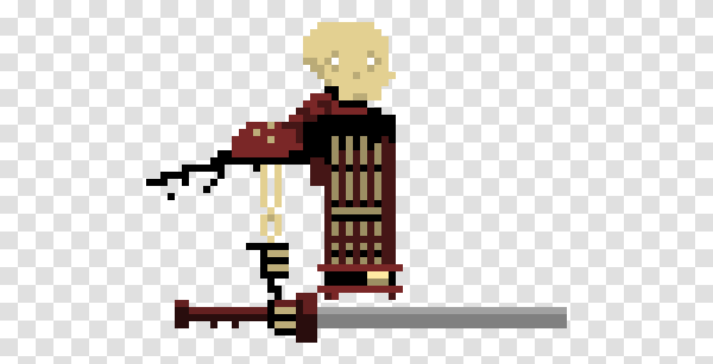 Skeleton Warrior Pixel, Nutcracker Transparent Png