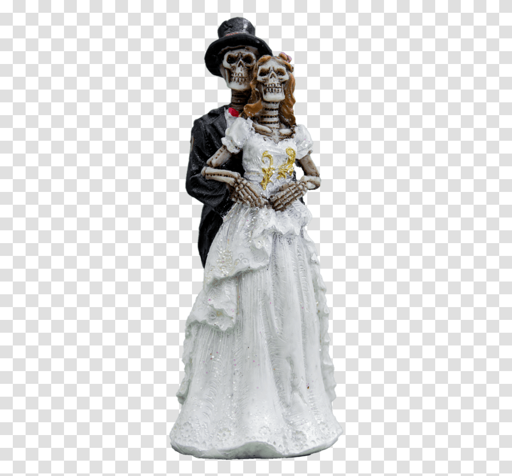 Skeleton Wedding, Wedding Gown, Robe, Fashion Transparent Png