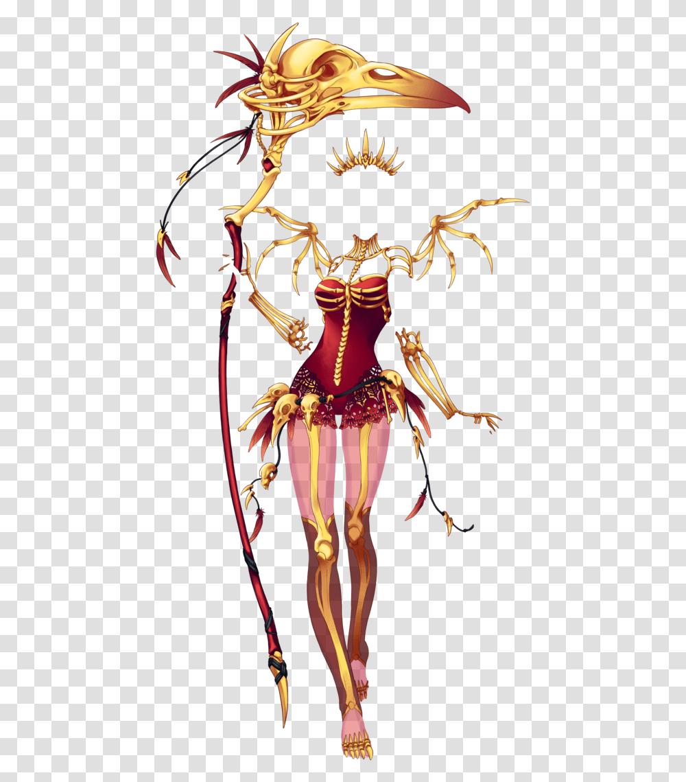 Skeleton Witch Eldarya, Person, Human, Light Transparent Png