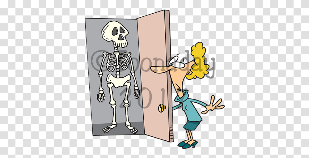 Skeletons Have A Skeleton In The Cupboard, Art, Drawing, Costume Transparent Png