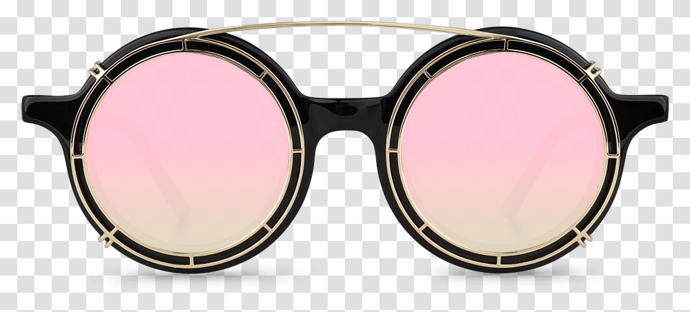 Skelton Golden Round Glasses Circle, Accessories, Accessory, Goggles, Sunglasses Transparent Png