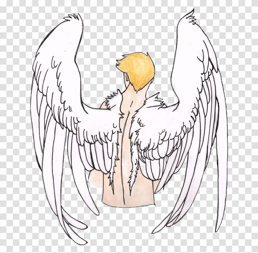 Sketch, Angel, Archangel, Animal Transparent Png
