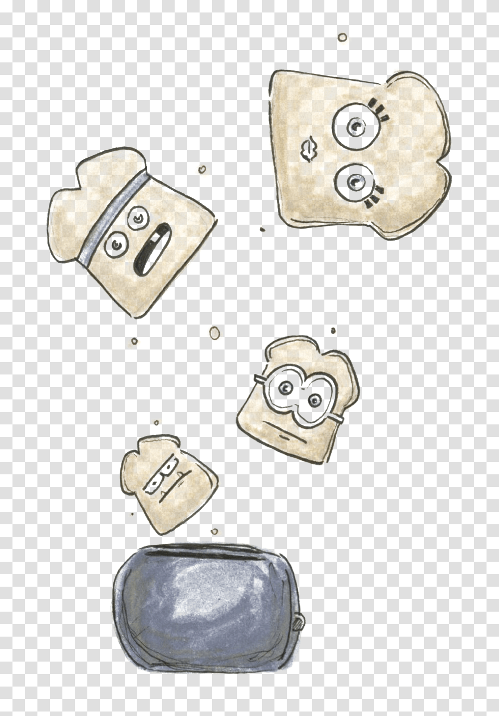 Sketch, Bag, Apparel, Handbag Transparent Png