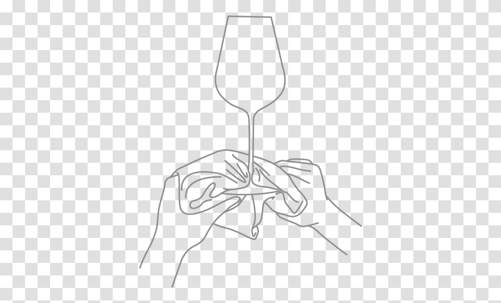 Sketch, Glass, Wine, Alcohol, Beverage Transparent Png