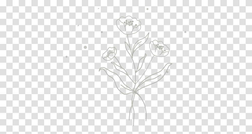 Sketch, Floral Design, Pattern Transparent Png