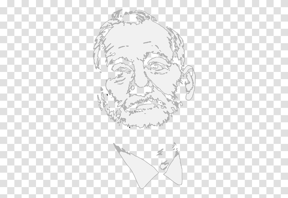 Sketch, Head, Face, Person, Portrait Transparent Png