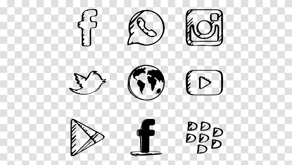 Sketch Icons, Gray, World Of Warcraft Transparent Png