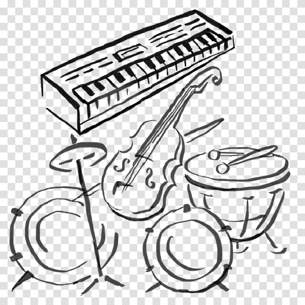 Sketch, Musical Instrument, Leisure Activities, Harmonica, Brass Section Transparent Png