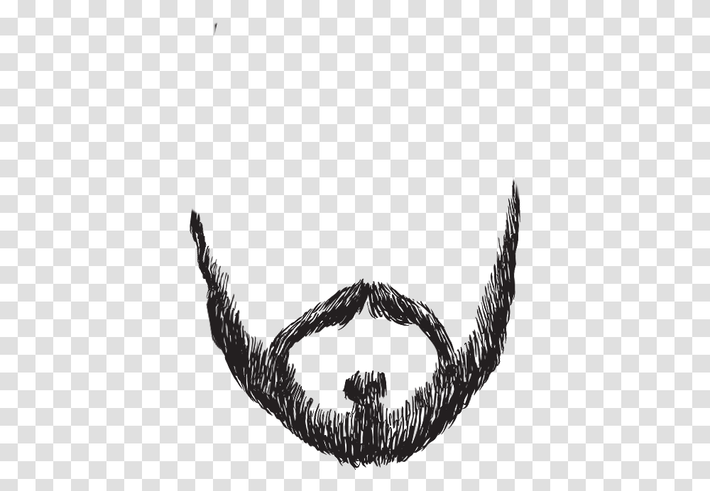 Sketch, Mustache, Face, Bird, Animal Transparent Png