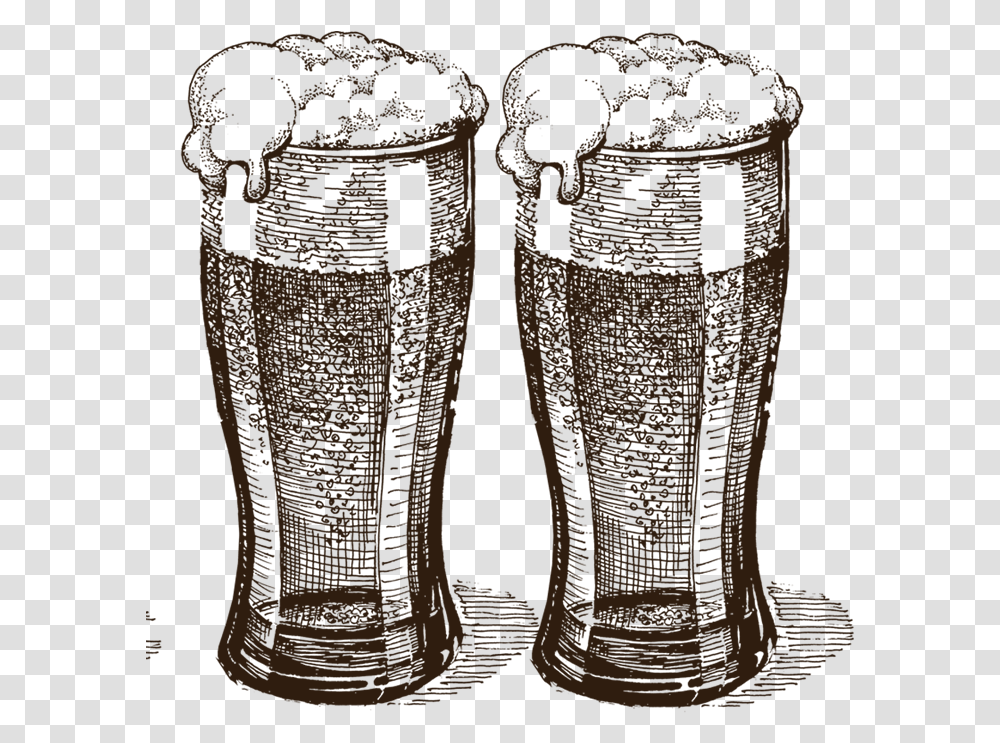 Sketch Of A Beer, Apparel, Footwear, Beverage Transparent Png