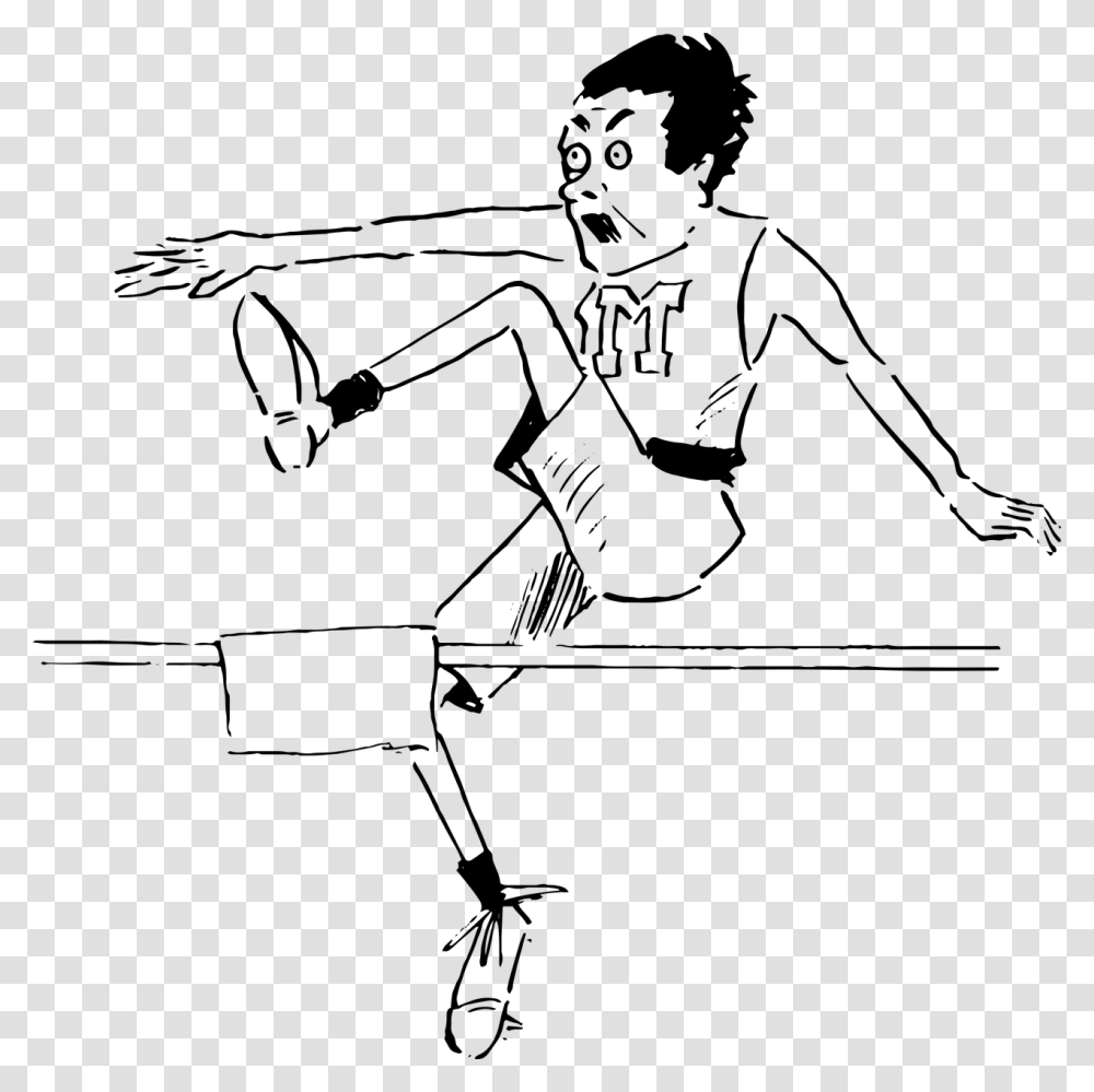 Sketch Of Hurdle Race, Gray, World Of Warcraft Transparent Png