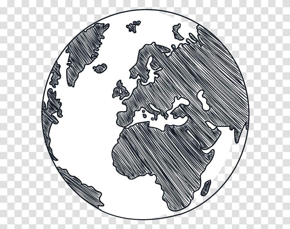 Sketch Of The World, Outer Space, Astronomy, Universe, Planet Transparent Png