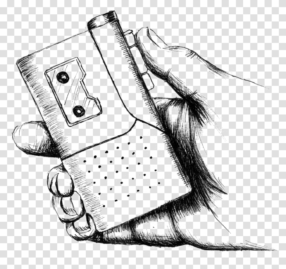 Sketch, Phone, Electronics, Mobile Phone, Cell Phone Transparent Png