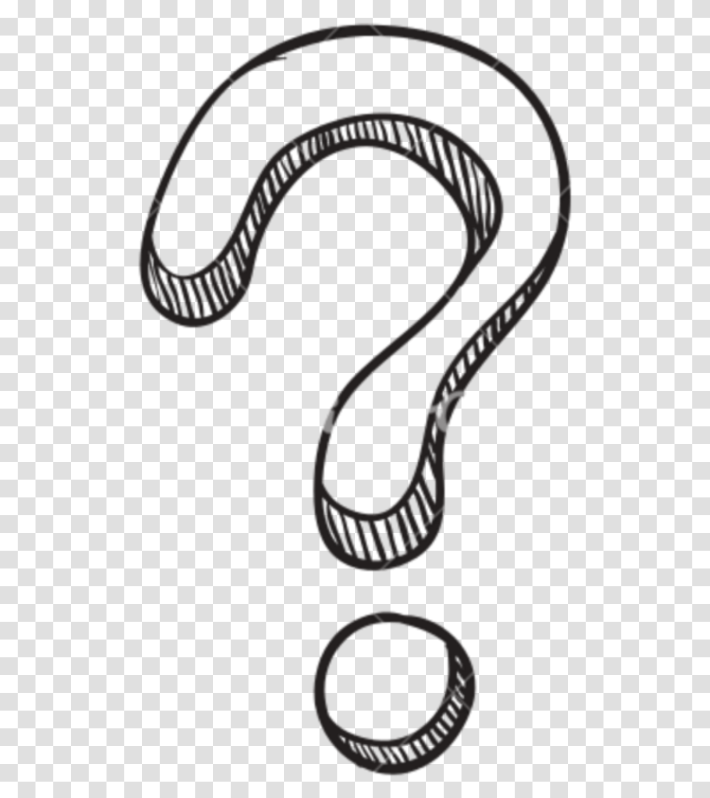 Sketch Question Mark, Electronics, Animal, Reptile Transparent Png