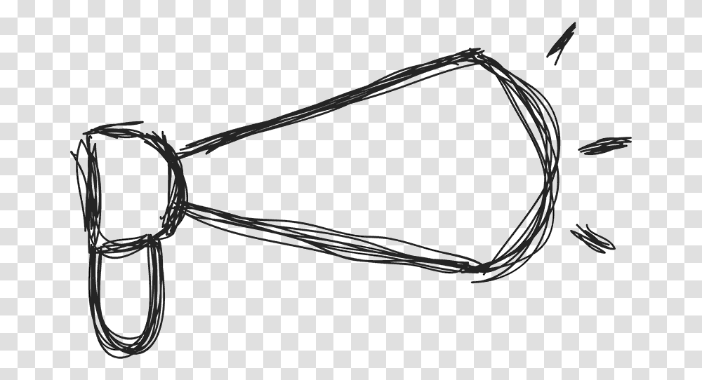 Sketch, Weapon, Weaponry, Pliers, Bow Transparent Png
