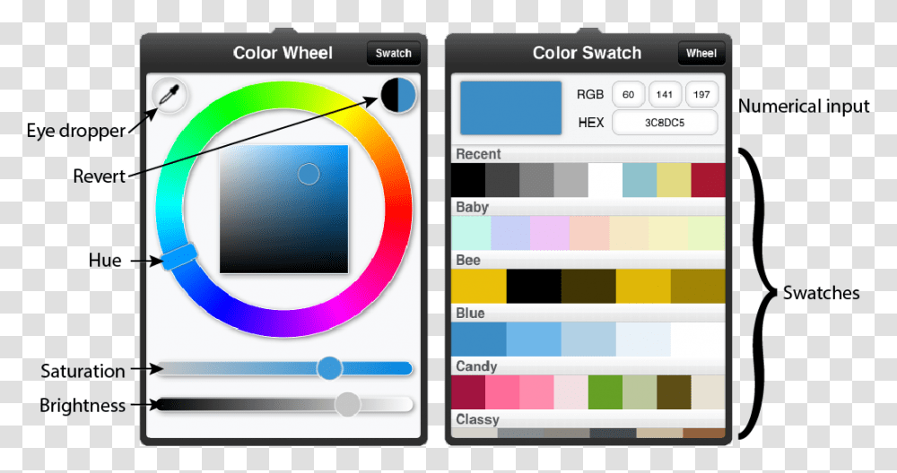 Sketchclub Colors Panel Vertical, Electronics, Phone, Text, Mobile Phone Transparent Png