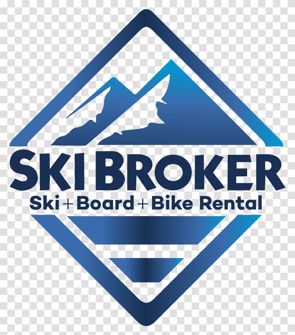 Ski Broker Winter Park Triangle, Label, Logo Transparent Png