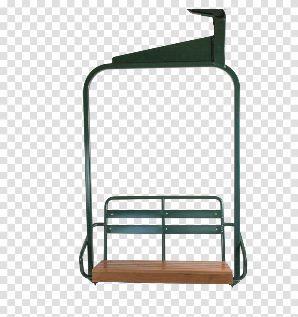 Ski Chair Lift Seat, Handrail, Furniture, Bench, Machine Transparent Png