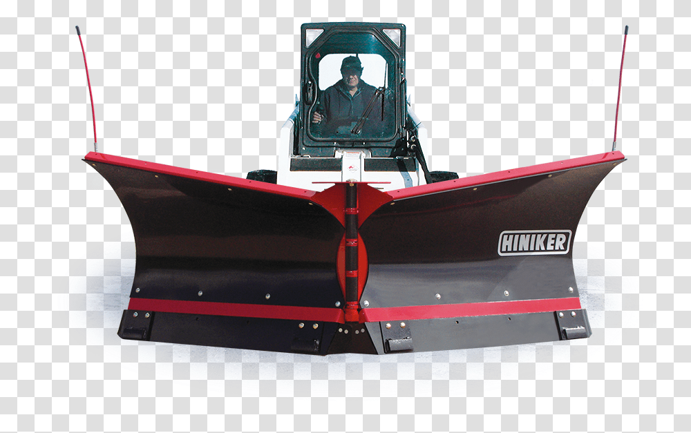 Skid Steer V Boat, Tractor, Vehicle, Transportation, Bulldozer Transparent Png