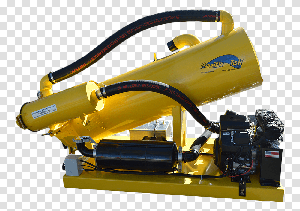 Skid Vacuum Excavator Machine Tool, Motor, Rotor, Coil, Engine Transparent Png