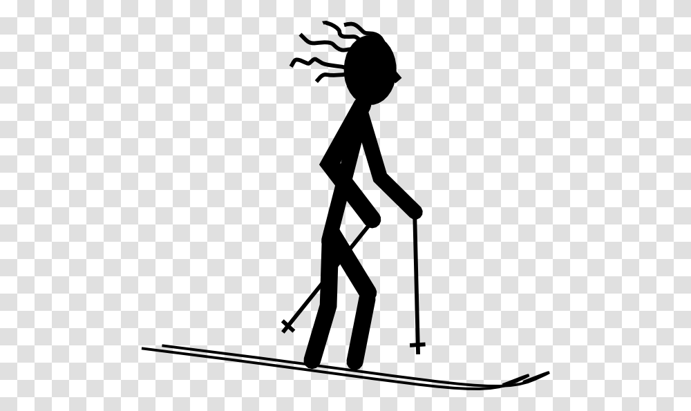 Skier Silhouette Clip Art, Person, Human, Bow, Stencil Transparent Png