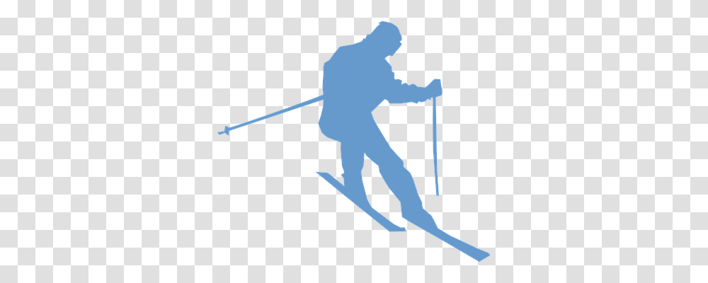 Skiing Sport, Duel, Silhouette, Outdoors Transparent Png