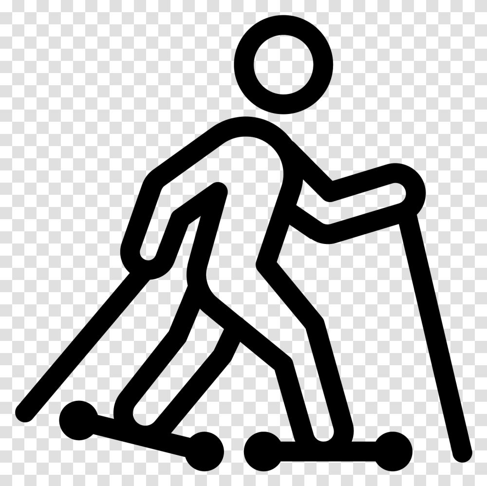 Skiing Clipart Roller Ski Icon, Gray, World Of Warcraft Transparent Png