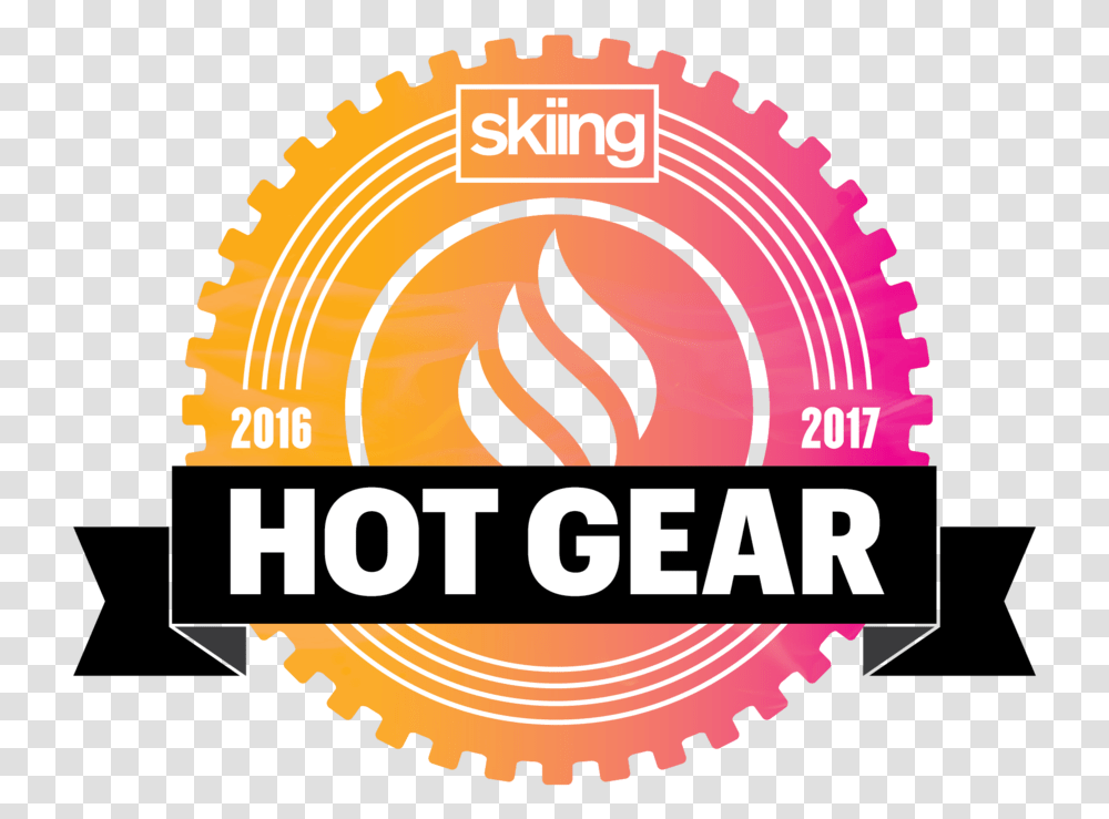 Skiing Hotgear 1617 Skiing Magazine, Label, Logo Transparent Png