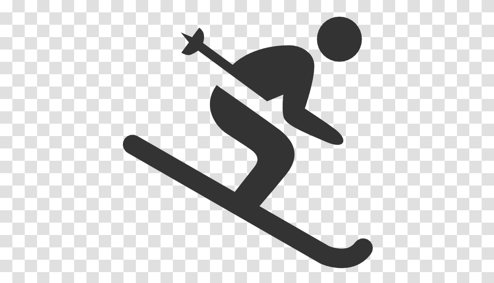 Skiing Icon, Axe, Tool, Silhouette, Hammer Transparent Png