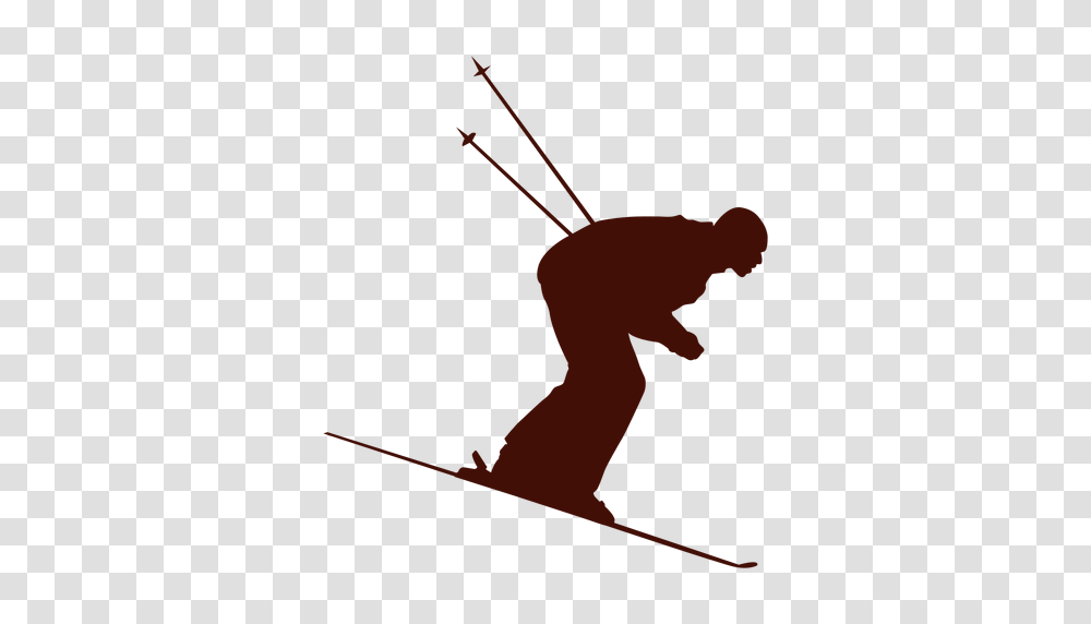 Skiing, Person, Human, Arrow Transparent Png