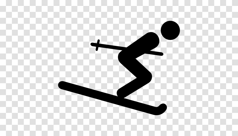 Skiing, Sport, Hurdle, Stencil, Person Transparent Png