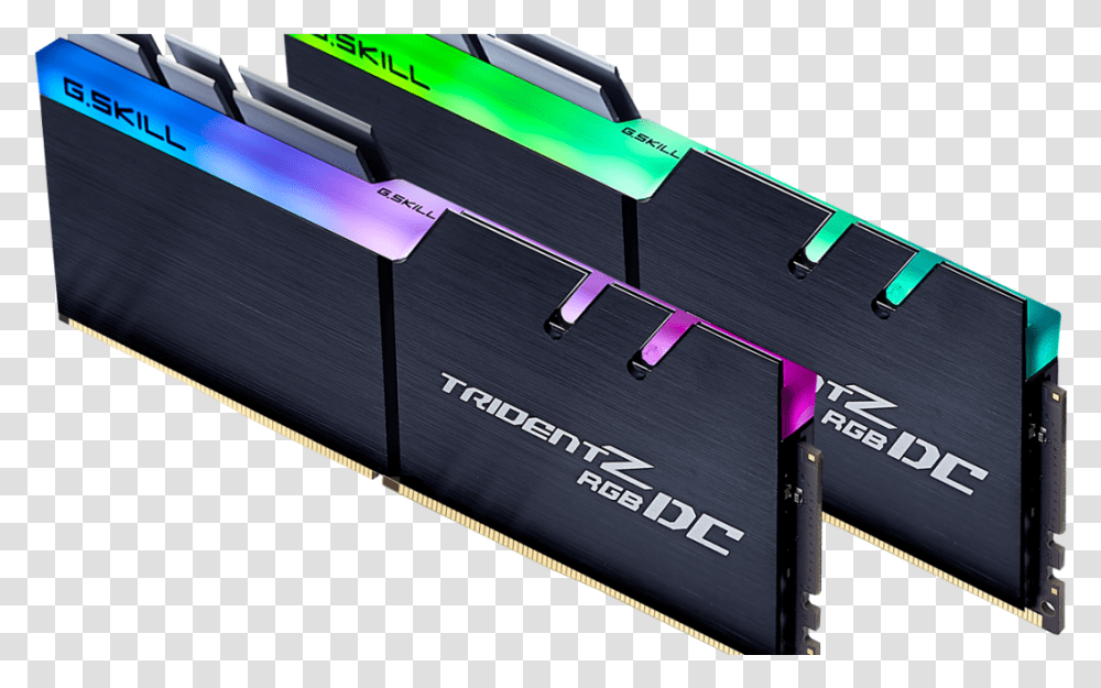 Skill Reveals Trident Z Rgb Dc Double Capacity Udimms Trident Z Rgb Dc, Electronics, Table, Computer Transparent Png