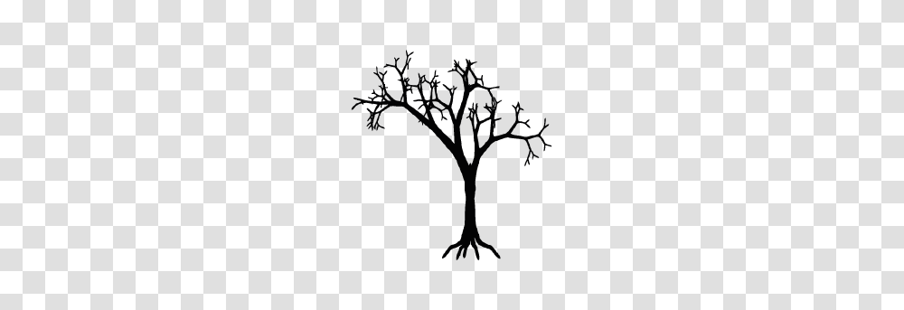 Skillful Design Dead Tree Outline Silhouette Clip Art, Nature, Outdoors, Photography, Back Transparent Png
