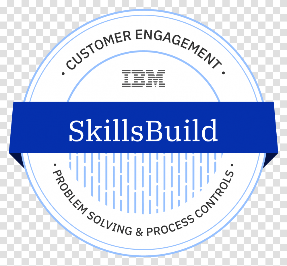 Skillsbuild Badge Ibm, Label, Sticker, Logo Transparent Png