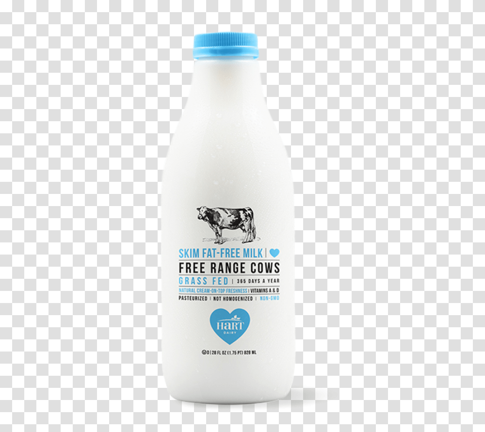 Skim Fat Free Milk Bottle Grass Fed Omega Milk, Beverage, Alcohol, Liquor, Cow Transparent Png