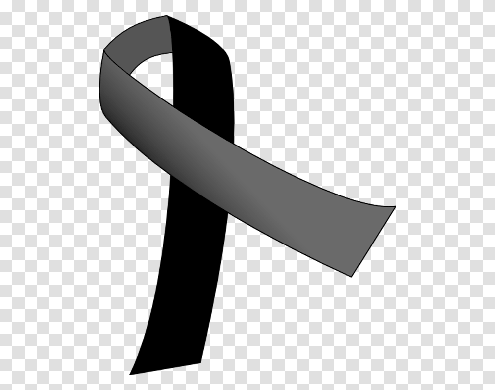 Skin Cancer Awareness Ribbon Skin Cancer Ribbon, Weapon, Weaponry, Blade Transparent Png