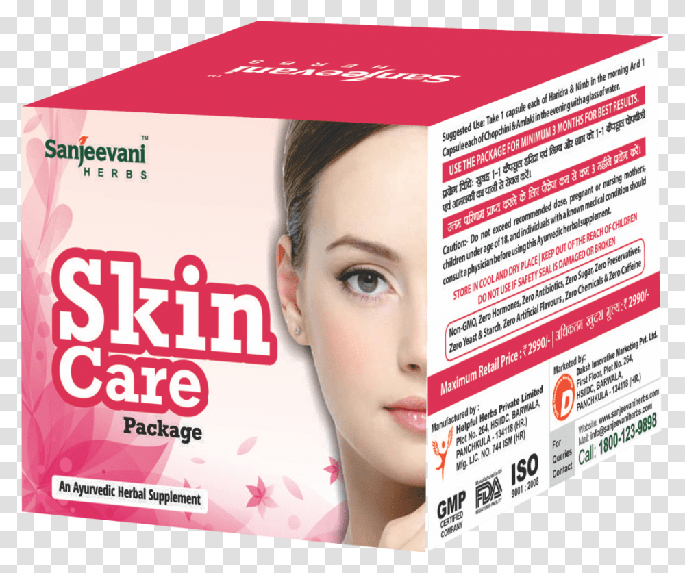 Skin Care Package Flyer, Label, Poster, Advertisement Transparent Png