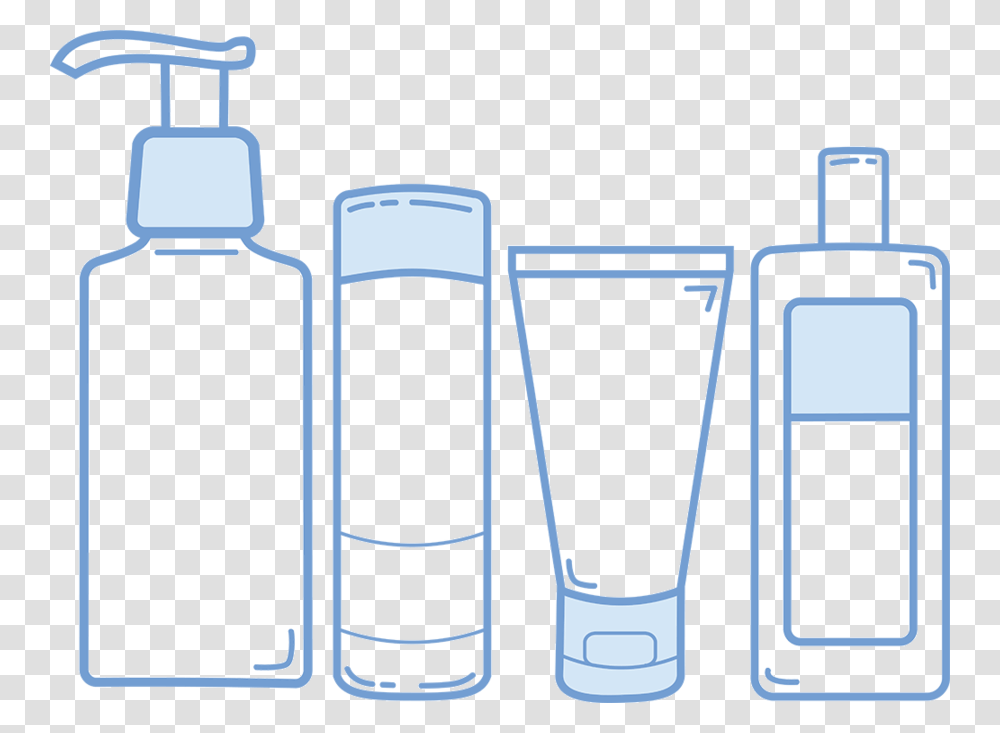 Skin Cream Clipart Jpg Black And White Library Plastic Skin Care Clipart, Glass, Cylinder Transparent Png