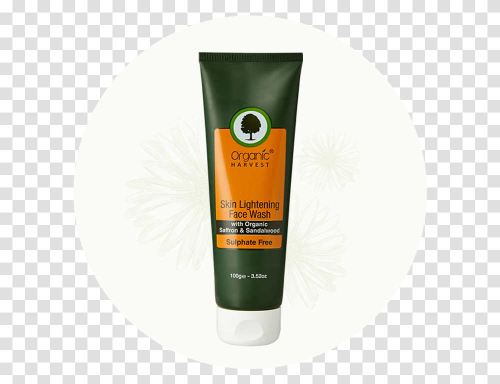 Skin Lightening Face Wash Organic Harvest Skin Lightening Face Wash, Bottle, Sunscreen, Cosmetics, Lotion Transparent Png
